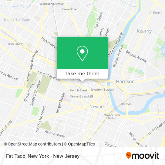 Fat Taco map