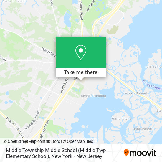 Middle Township Middle School (Middle Twp Elementary School) map