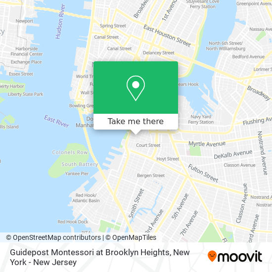 Guidepost Montessori at Brooklyn Heights map