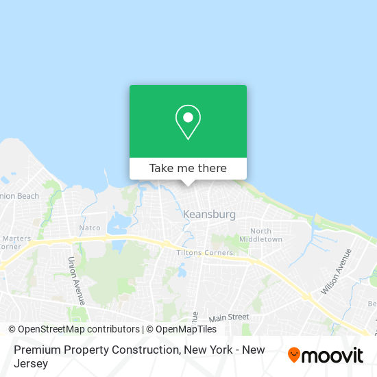Premium Property Construction map