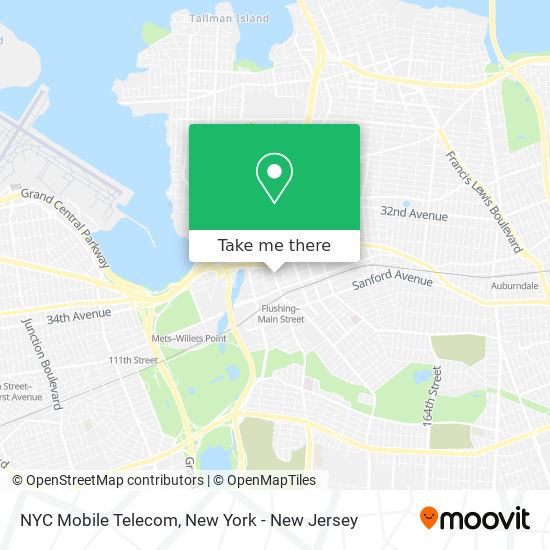 Mapa de NYC Mobile Telecom