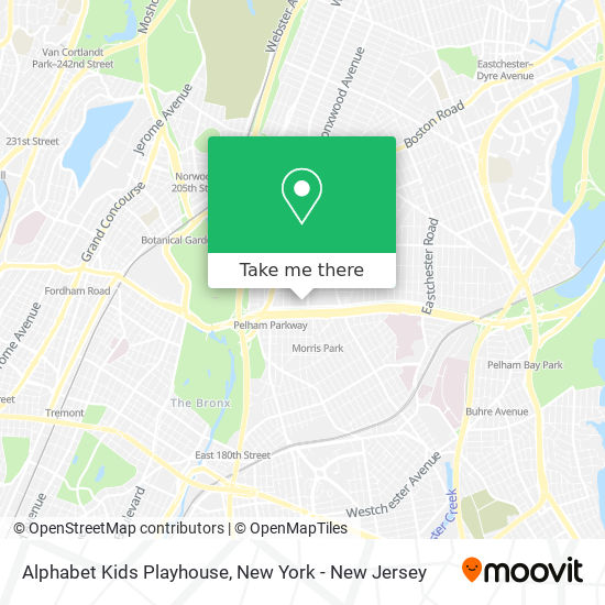 Alphabet Kids Playhouse map