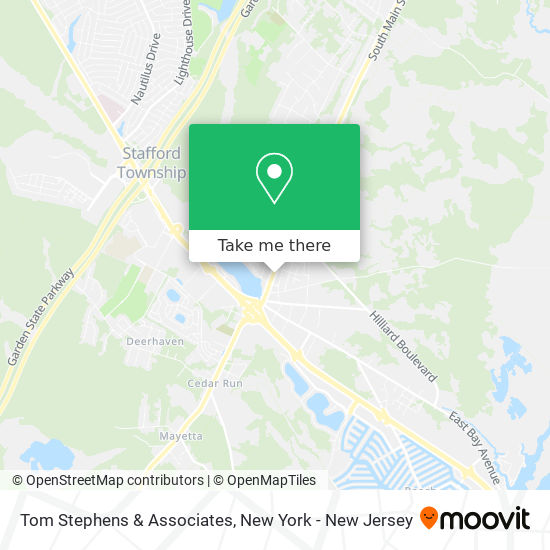 Tom Stephens & Associates map
