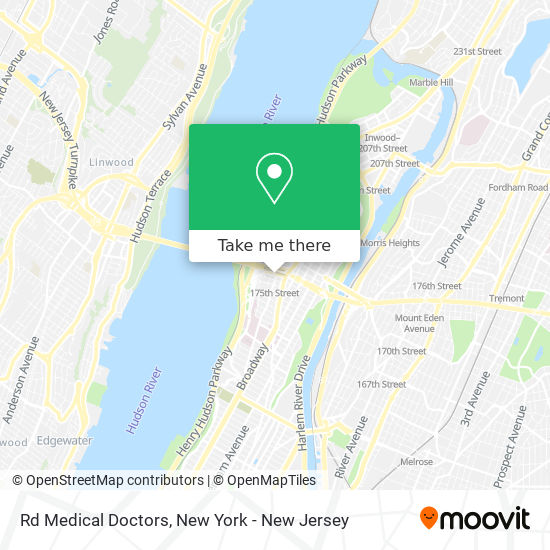 Rd Medical Doctors map