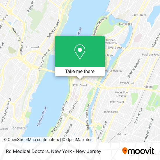 Rd Medical Doctors map