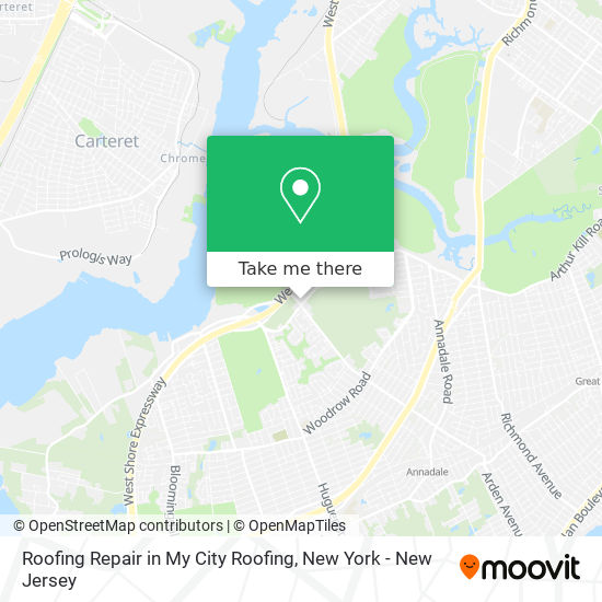 Mapa de Roofing Repair in My City Roofing