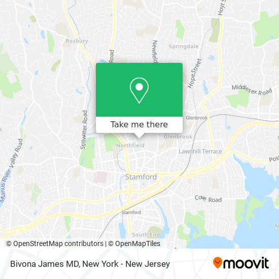 Bivona James MD map