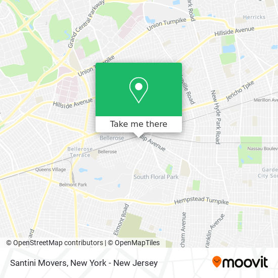 Santini Movers map