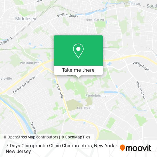 7 Days Chiropractic Clinic Chiropractors map