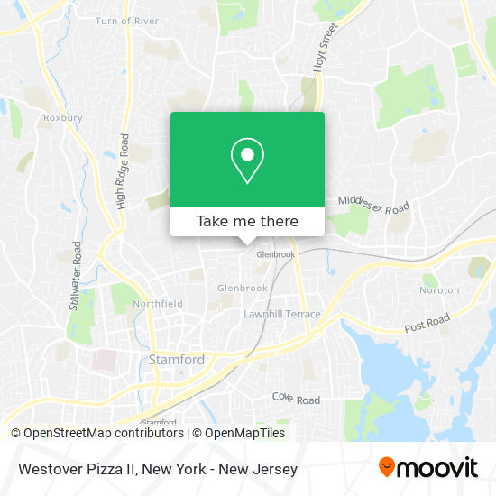 Westover Pizza II map