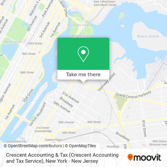 Mapa de Crescent Accounting & Tax (Crescent Accounting and Tax Service)