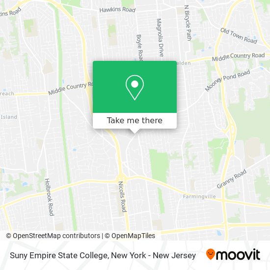 Suny Empire State College map