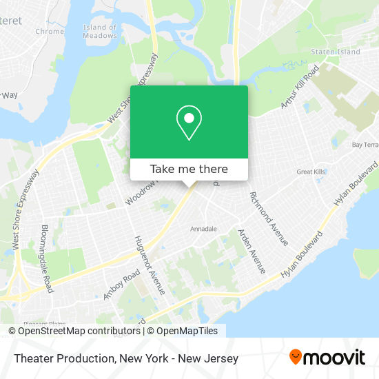 Theater Production map