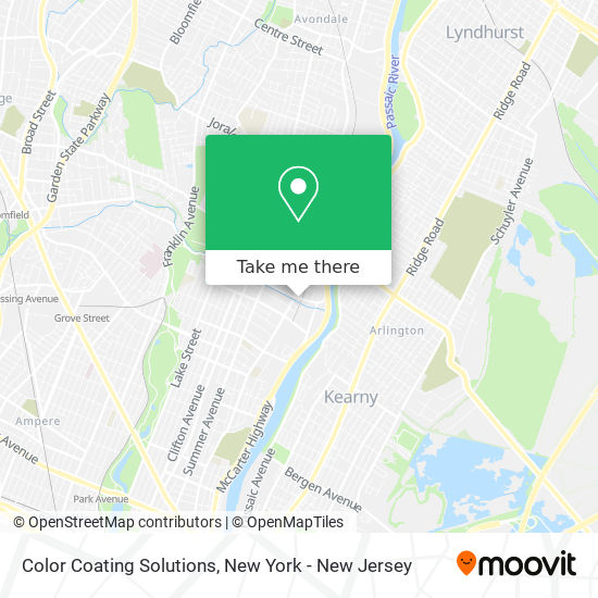 Color Coating Solutions map