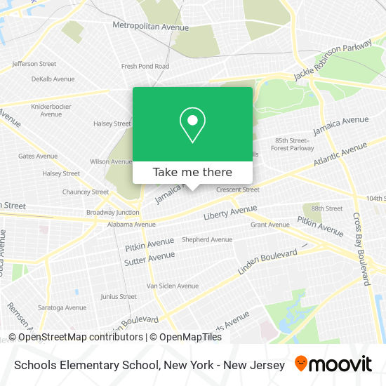 Mapa de Schools Elementary School