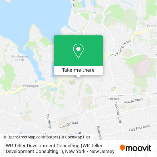 WR Teller Development Consulting map