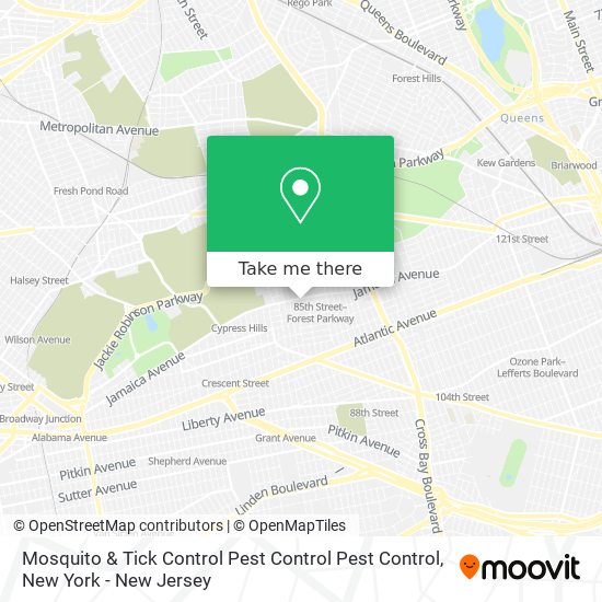 Mosquito & Tick Control Pest Control Pest Control map