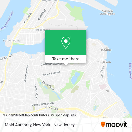 Mold Authority map