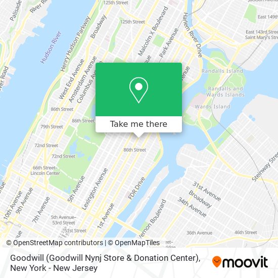 Goodwill (Goodwill Nynj Store & Donation Center) map