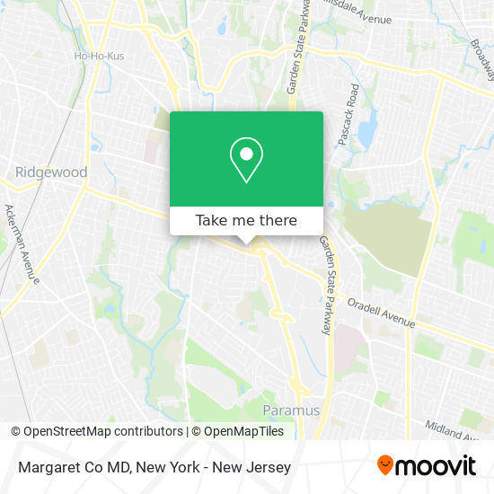 Margaret Co MD map