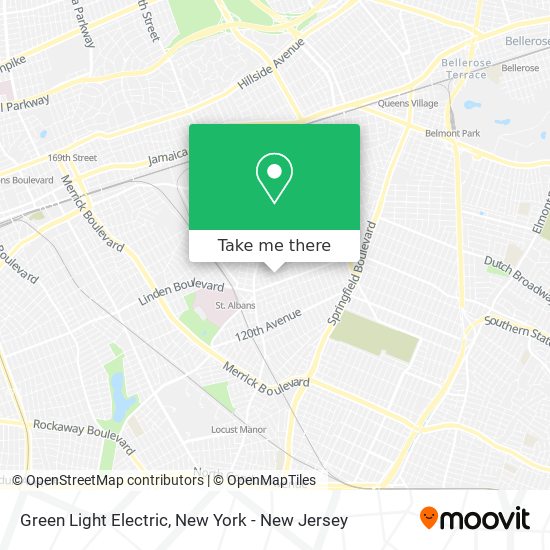 Green Light Electric map