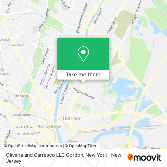Mapa de Oliveria and Carrasco LLC Gordon