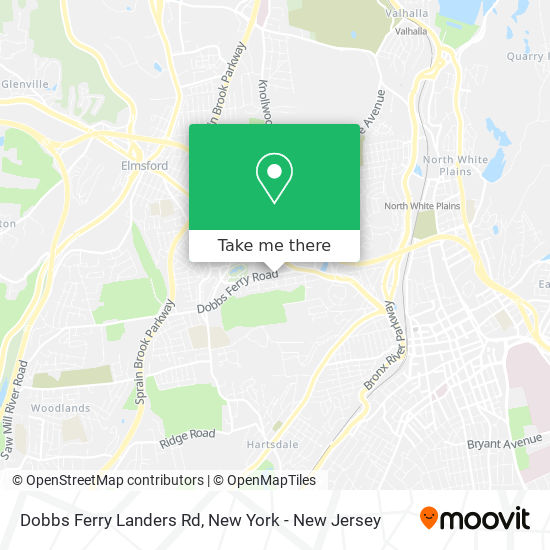 Dobbs Ferry Landers Rd map