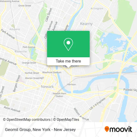 Geomil Group map