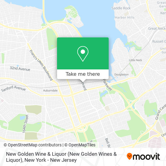 Mapa de New Golden Wine & Liquor