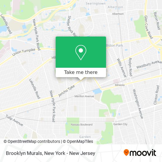 Brooklyn Murals map