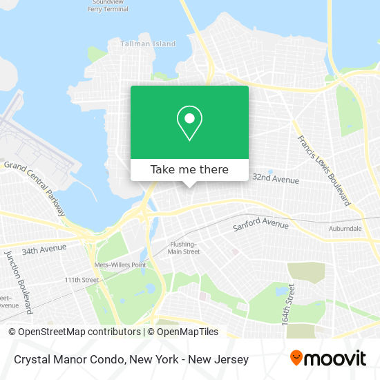 Mapa de Crystal Manor Condo
