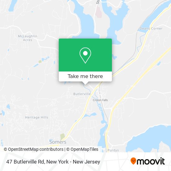 Mapa de 47 Butlerville Rd