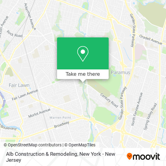 Alb Construction & Remodeling map
