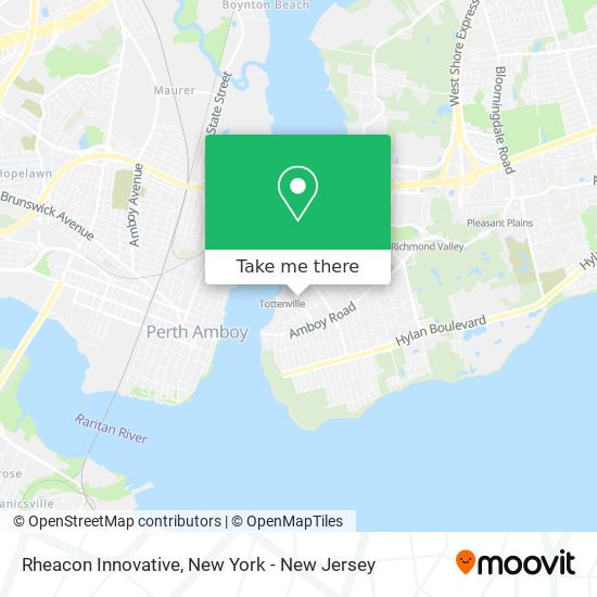 Mapa de Rheacon Innovative