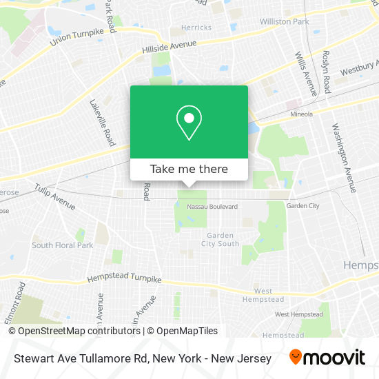 Stewart Ave Tullamore Rd map