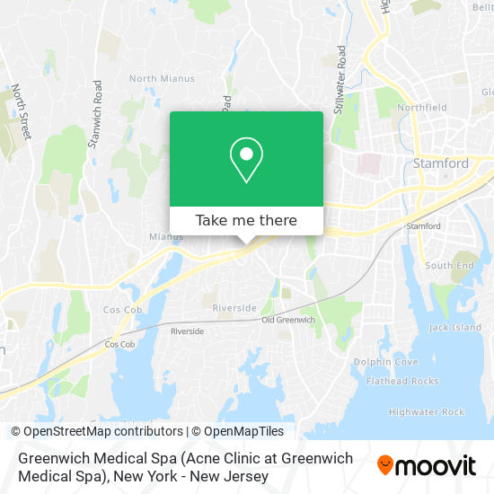 Mapa de Greenwich Medical Spa (Acne Clinic at Greenwich Medical Spa)