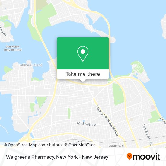 Walgreens Pharmacy map