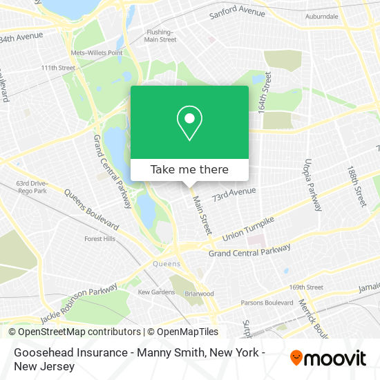 Goosehead Insurance - Manny Smith map