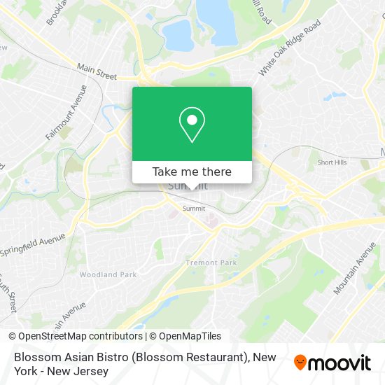 Blossom Asian Bistro (Blossom Restaurant) map