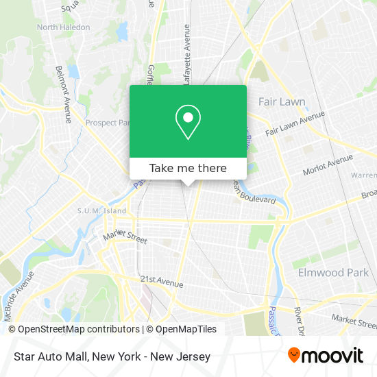 Star Auto Mall map