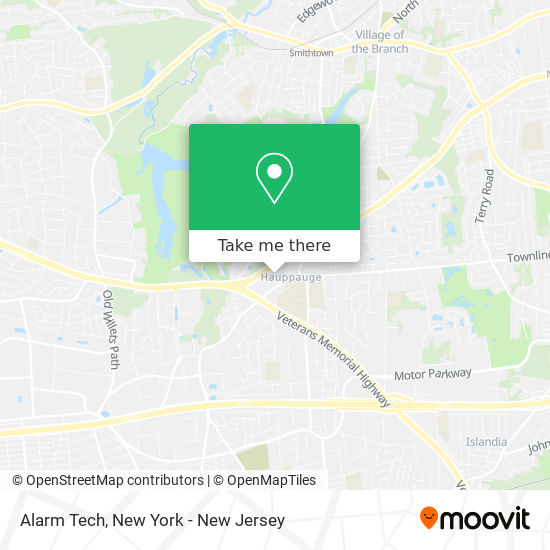 Alarm Tech map