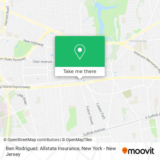 Ben Rodriguez: Allstate Insurance map