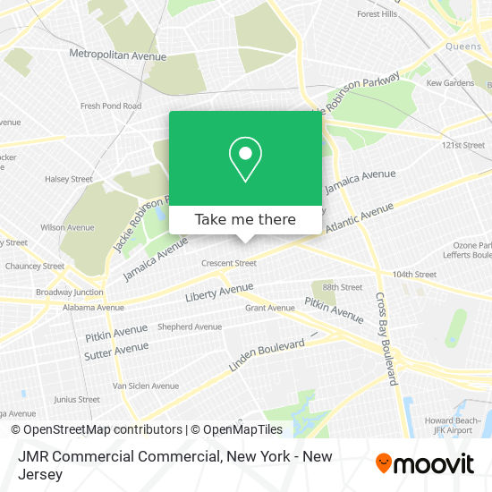 JMR Commercial Commercial map