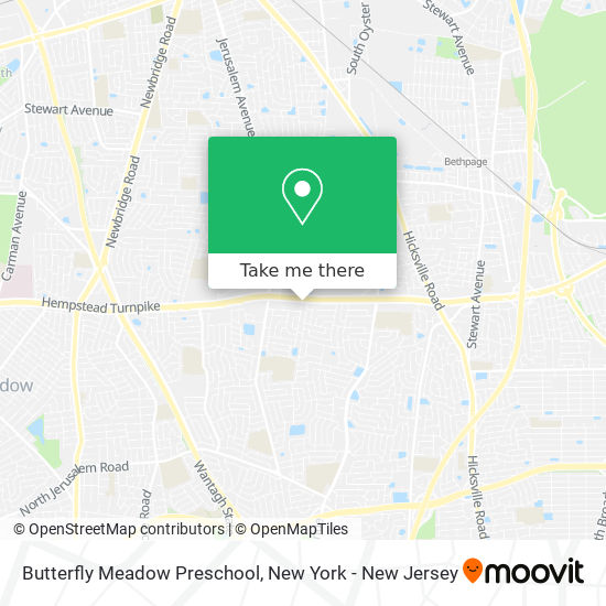 Mapa de Butterfly Meadow Preschool