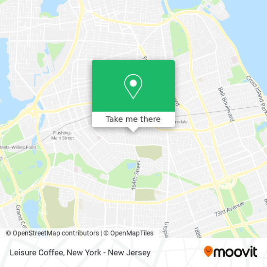 Leisure Coffee map