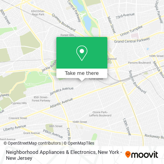 Neighborhood Appliances & Electronics map