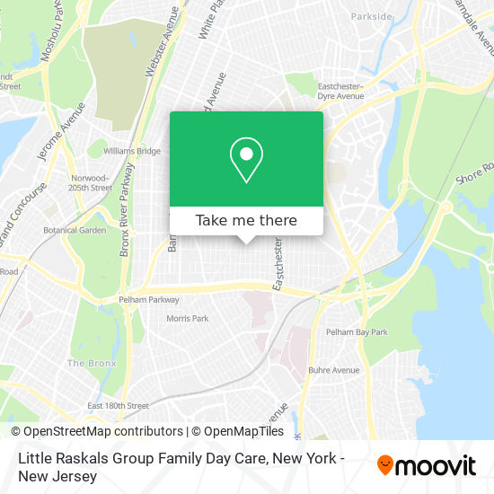 Mapa de Little Raskals Group Family Day Care