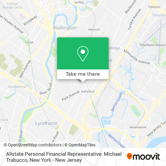 Allstate Personal Financial Representative: Michael Trabucco map