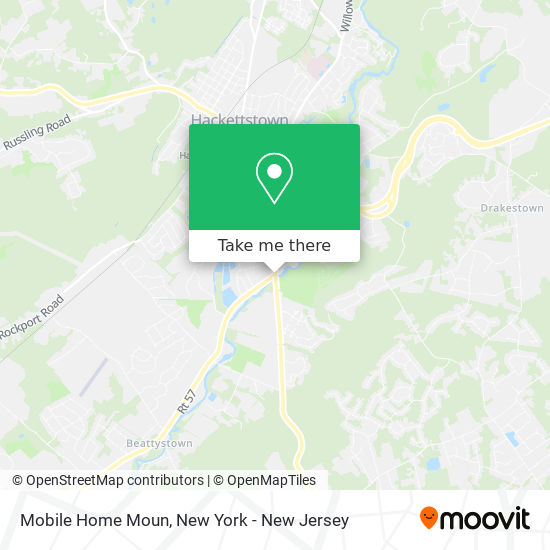 Mobile Home Moun map