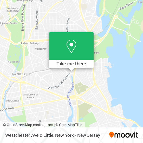 Mapa de Westchester Ave & Little
